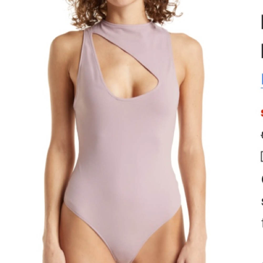 Free people soft cutout bodysuit - Picture 1 of 6